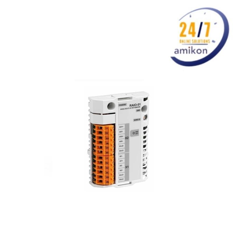 ABB RAIO01 ANALOG I/O EXTENSION Supplier Amikon
